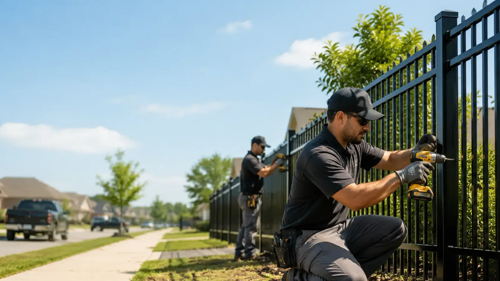 Metal Fence Installation in Lowden, IA